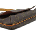 ルイヴィトン LOUIS VUITTON ミュゼットタンゴ ショート M51257 モノグラム モノグラムキャンバス ショルダーバッグ ゴールド金具 茶