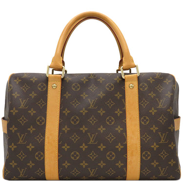 ルイヴィトン LOUIS VUITTON キャリーオール M40074 モノグラム モノグラムキャンバス ボストンバッグ ゴールド金具 茶 鍵/パドロック欠品