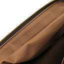 ルイヴィトン LOUIS VUITTON キャリーオール M40074 モノグラム モノグラムキャンバス ボストンバッグ ゴールド金具 茶 鍵/パドロック欠品