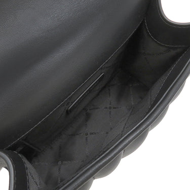 マイケルコース Michael Kors ホイットニー チェーンショルダー 35R4SWHL6U ブラック レザー ショルダーバッグ シルバー金具 黒 キルティング Vステッチ