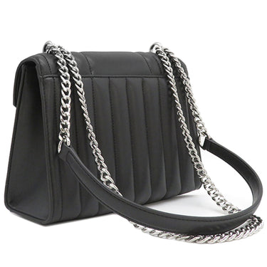 マイケルコース Michael Kors ホイットニー チェーンショルダー 35R4SWHL6U ブラック レザー ショルダーバッグ シルバー金具 黒 キルティング Vステッチ