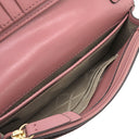 マイケルコース Michael Kors ジェット セット チャーム 32S2GT9C5U ピンク レザー チェーンウォレット ゴールド金具 ショルダー