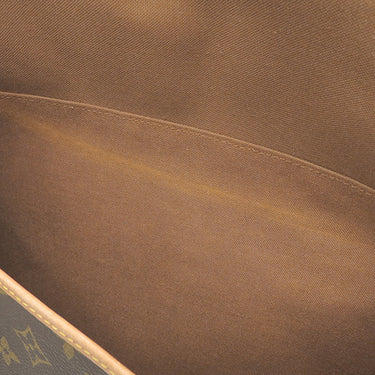 ルイヴィトン LOUIS VUITTON ソミュール 43 M42252 モノグラム モノグラムキャンバス ショルダーバッグ ゴールド金具 茶