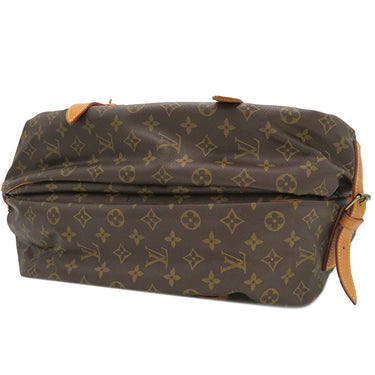 ルイヴィトン LOUIS VUITTON ソミュール 43 M42252 モノグラム モノグラムキャンバス ショルダーバッグ ゴールド金具 茶
