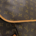 ルイヴィトン LOUIS VUITTON ソミュール 43 M42252 モノグラム モノグラムキャンバス ショルダーバッグ ゴールド金具 茶
