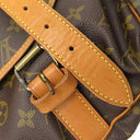 ルイヴィトン LOUIS VUITTON ソミュール 43 M42252 モノグラム モノグラムキャンバス ショルダーバッグ ゴールド金具 茶