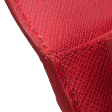 プラダ PRADA カイエ ウォレット 1MH132 FUOCO サフィアーノレザー 長財布 ゴールド金具 赤 SAFFIANO CAHIER