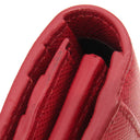 プラダ PRADA カイエ ウォレット 1MH132 FUOCO サフィアーノレザー 長財布 ゴールド金具 赤 SAFFIANO CAHIER