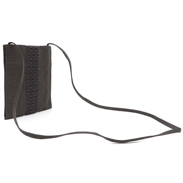 エルメス HERMES エールライン ポシェット グレー キャンバス ショルダーバッグ