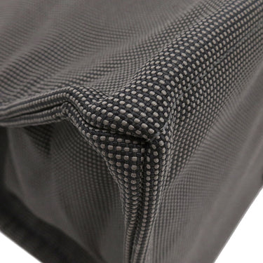 エルメス HERMES エールライントート GM  グレー キャンバス トートバッグ シルバー金具 鍵・カデナ欠品