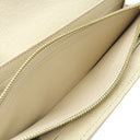 ルイヴィトン LOUIS VUITTON ポルトフォイユ サラ N63208 ダミエアズール ダミエアズールキャンバス 長財布 ゴールド金具 白 二つ折り