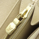 ルイヴィトン LOUIS VUITTON ポルトフォイユ サラ N63208 ダミエアズール ダミエアズールキャンバス 長財布 ゴールド金具 白 二つ折り