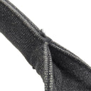 プラダ PRADA カナパ ミニ トートバッグ B2439G ブラック デニム 2WAYバッグ ゴールド金具 黒 三角ロゴプレート ハンドバッグ ショルダー