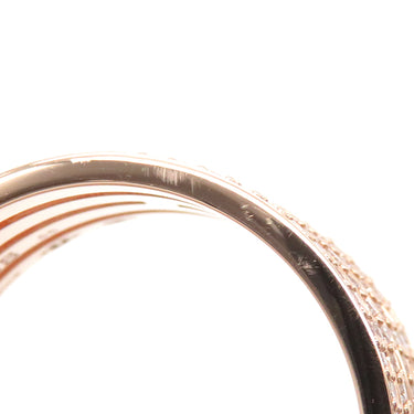 エルメス HERMES アリアンヌ GM パヴェダイヤ H119697B ローズゴールド K18PG ダイヤモンド #55(JP15) リング 指輪 ピンクゴールド 273石 15号