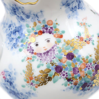 マイセン MEISSEN 真夏の夜の夢 ティーセット ホワイト×ブルー×マルチカラー 陶磁器 食器 白 青 ミッドサマー ナイトドリーム