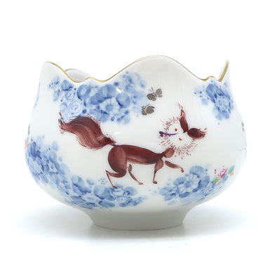 マイセン MEISSEN 真夏の夜の夢 ティーセット ホワイト×ブルー×マルチカラー 陶磁器 食器 白 青 ミッドサマー ナイトドリーム