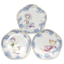 マイセン MEISSEN 真夏の夜の夢 プレート 6枚セット ホワイト×ブルー×マルチカラー 陶磁器 食器 白 青 ミッドサマー ナイトドリーム