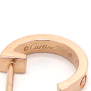 カルティエ Cartier ラブ LOVE フープピアス SM ミニラブ B8029000 ピンクゴールド K18PG ピアス 750 PG