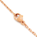 エルメス HERMES ポップアッシュ ミニ ペンダント ローズドラジェXゴールド GP ラッカー ネックレス ゴールド金具 Hモチーフ