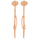 エルメス HERMES シェーヌダンクル ミニ パンク H217531B 00 ローズゴールド K18PG ピアス ピンクゴールド 750 18K