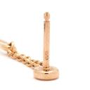 エルメス HERMES シェーヌダンクル ミニ パンク H217531B 00 ローズゴールド K18PG ピアス ピンクゴールド 750 18K