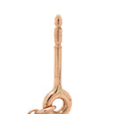 エルメス HERMES ファランドール PM ローズゴールド K18PG ピアス ピンクゴールド ドロップピアス シェーヌダンクル 750 18K