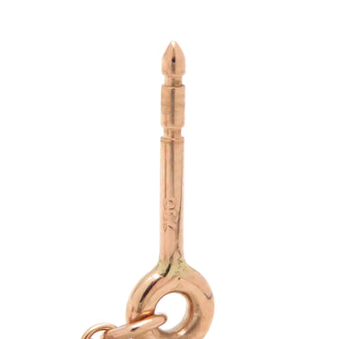 エルメス HERMES ファランドール PM ローズゴールド K18PG ピアス ピンクゴールド ドロップピアス シェーヌダンクル 750 18K