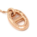 エルメス HERMES ファランドール PM ローズゴールド K18PG ピアス ピンクゴールド ドロップピアス シェーヌダンクル 750 18K