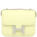 エルメス HERMES コンスタンス3 ミニ ミロワール ジョーヌミルトン ヴォーエプソン ショルダーバッグ シルバー金具 新品 未使用 黄色 新刻印