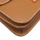 エルメス HERMES コンスタンス3 ミニ ミロワール ゴールド ヴォーエプソン ショルダーバッグ ローズゴールド金具 新品 未使用 茶 新刻印 PG RG