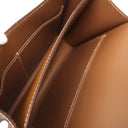 エルメス HERMES コンスタンス3 ミニ ミロワール ゴールド ヴォーエプソン ショルダーバッグ ローズゴールド金具 新品 未使用 茶 新刻印 PG RG