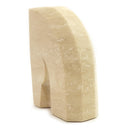 エルメス HERMES アルザン ブックエンド ベージュ 天然石 オブジェ 大理石 トラバーチン