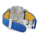 腕時計 クエルボ・イ・ソブリノス CUERVO Y SOBRINOS ロブスト ブセアドール 2806-1BA 自動巻き メンズ ブルー デイト ダイバーズ 200m防水