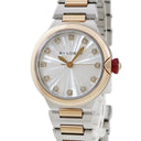 腕時計 ブルガリ BVLGARI ルチェア LUP33SG 103730 自動巻き レディース K18PG×SS コンビ 純正ダイヤ シェル ピンクゴールド