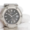 腕時計 クレドール Credor ロコモティブ GCCR999 CR01-00A0 自動巻き メンズ ブラック バー グレー デイト 六角形 限定