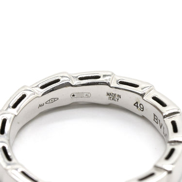 ブルガリ BVLGARI セルペンティ ヴァイパー ホワイトゴールド K18WG #49(JP9) リング 指輪 750AU 18金 9号