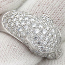 カルティエ Cartier パンテール ドゥ カルティエ N4224900 ホワイトゴールド K18WG ダイヤモンド エメラルド オニキス #53(JP13) リング 指輪 セミパヴェ パンサー 750 18K 12.5号