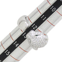 カルティエ Cartier パンテール ドゥ カルティエ N4224900 ホワイトゴールド K18WG ダイヤモンド エメラルド オニキス #53(JP13) リング 指輪 セミパヴェ パンサー 750 18K 12.5号
