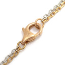 カルティエ Cartier ラブ ネックレス 6Pダイヤ B7224528 ピンクゴールドＸホワイトゴールド K18PG K18WG ダイヤモンド ネックレス 750PG WG ダブルチェーン