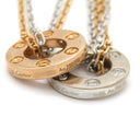 カルティエ Cartier ラブ ネックレス 6Pダイヤ B7224528 ピンクゴールドＸホワイトゴールド K18PG K18WG ダイヤモンド ネックレス 750PG WG ダブルチェーン