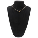 カルティエ Cartier ラブ ネックレス 6Pダイヤ B7224528 ピンクゴールドＸホワイトゴールド K18PG K18WG ダイヤモンド ネックレス 750PG WG ダブルチェーン