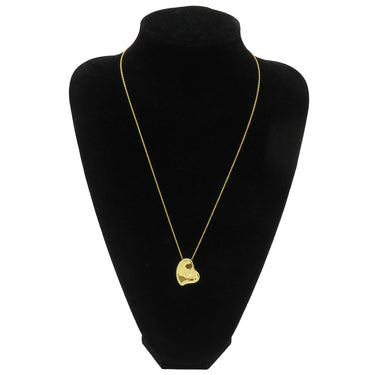 ティファニー Tiffany & Co フルハート  イエローゴールド K18YG ネックレス 750YG エルサペレッティ