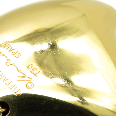 ティファニー Tiffany & Co フルハート  イエローゴールド K18YG ネックレス 750YG エルサペレッティ