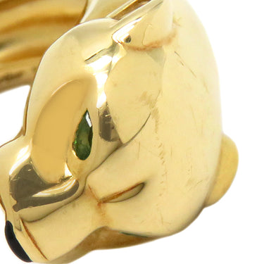 カルティエ Cartier パンテール ドゥ カルティエ B4085952 イエローゴールド K18YG オニキス ツァボライトガーネット #52(JP12) リング 指輪 パンサー 750 18K 12号