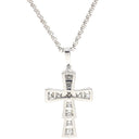 ブルガリ BVLGARI セルペンティ スモールクロス ペンダント 354038 ホワイトゴールド K18WG ダイヤモンド ネックレス 750 18K WG パヴェダイヤ