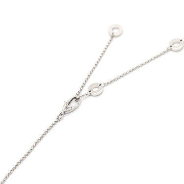 ブルガリ BVLGARI セルペンティ スモールクロス ペンダント 354038 ホワイトゴールド K18WG ダイヤモンド ネックレス 750 18K WG パヴェダイヤ