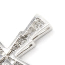 ブルガリ BVLGARI セルペンティ スモールクロス ペンダント 354038 ホワイトゴールド K18WG ダイヤモンド ネックレス 750 18K WG パヴェダイヤ