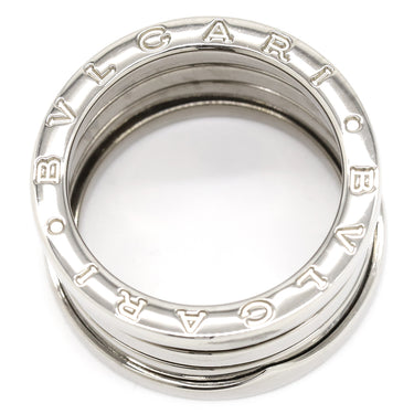 ブルガリ BVLGARI ビーゼロワン B-zero1 3バンドリング ホワイトゴールド K18WG #55(JP15) リング 指輪 750 18金 15号