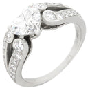 カルティエ Cartier バレリーナ ソリテール ハート プラチナシルバー Pt950 ダイヤモンド リング 指輪 11号