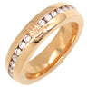 ハリーウィンストン Harry Winston HW ロゴ WBDRRDLGHWL ローズゴールド K18PG ダイヤモンド リング 指輪 Au750 750PG K18 10号